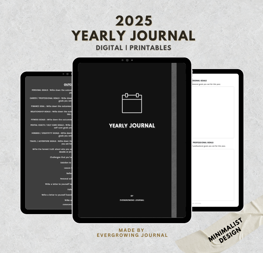 2025 Yearly Journal (FREE SAMPLE)